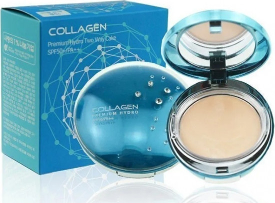 Пудра для лица «Premium Hydro Two Way Cake», оттенок 2 Бежевый