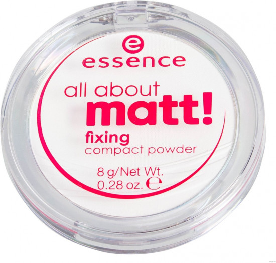 Пудра для лица «All about matt! Fixing Compact Powder», оттенок Белый