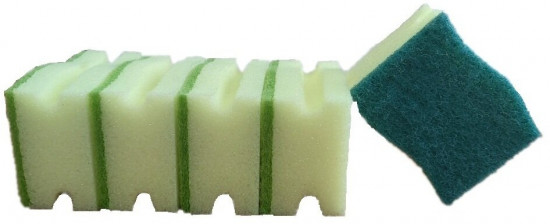 Набор губок хозяйственных «Profile Волна»
