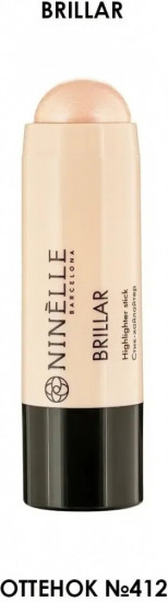 Хайлайтер для лица «Ninelle Brillar», оттенок 412