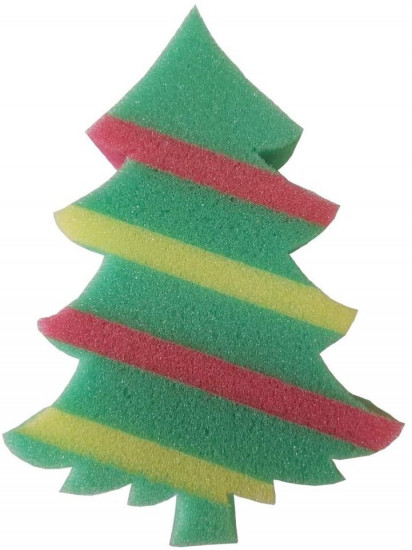 Губка для тела банная «Ёлочка»