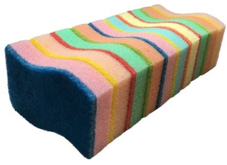 Набор губок хозяйственных «Волна-10»