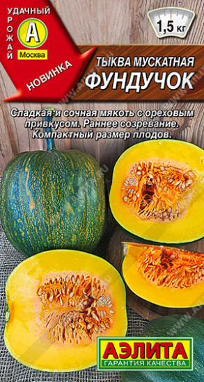 Семена тыквы мускатной «Фундучок»