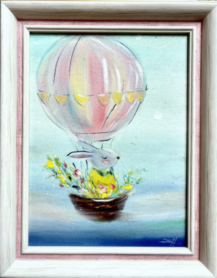 Картина в детскую «Воздушное утро»
