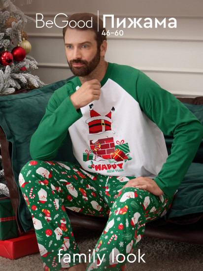 Пижама мужская «Claus green»