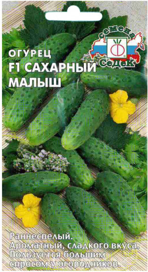 Семена огурца «F1 Сахарный малыш»
