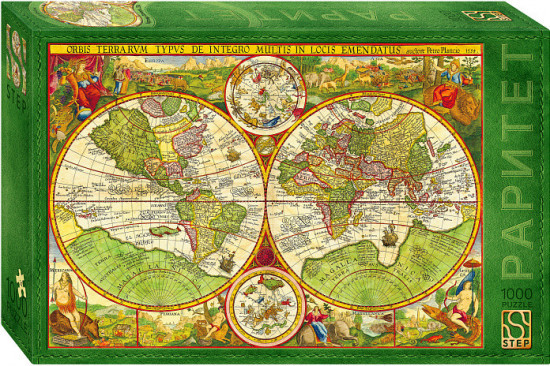 Пазл «Карта мира Планциуса. 1594»