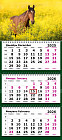 Календарь квартальный на 2026 год «Символ года. Лошадь»