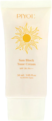 Солнцезащитный крем для лица SPF50 PA ++++ «Sun Block Tone Cream»