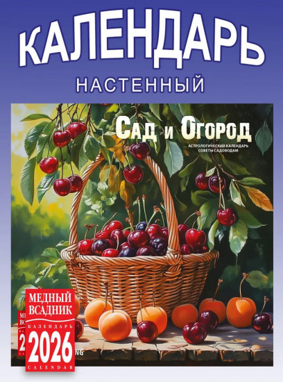 Календарь настенный на 2026 год «Сад и огород»
