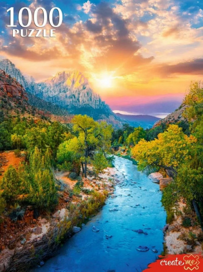 Пазл «Речной пейзаж»