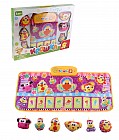 Коврик музыкальный (12 мелодий) + 6 игрушек-пищалок