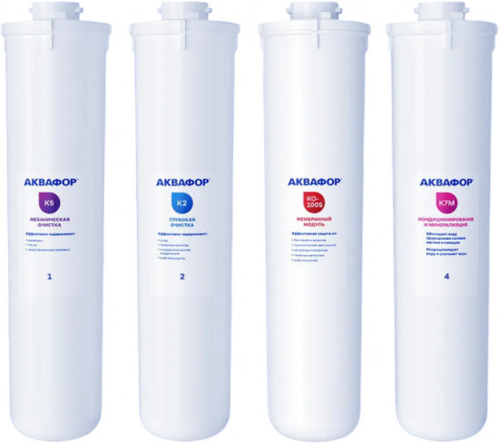 Комплект сменных модулей для Аквафор DWM-102S и DWM-202S