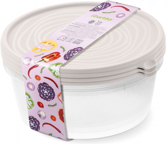 Набор контейнеров с крышками «Сальваре»