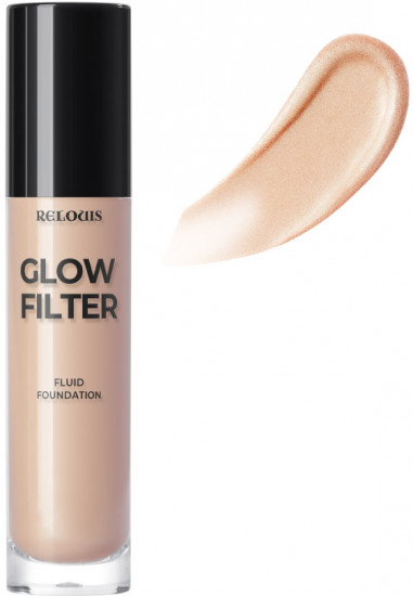 Флюид тональный с эффектом фильтра «Glow Filter Fluid Foundation», оттенок 02 Natural Beige