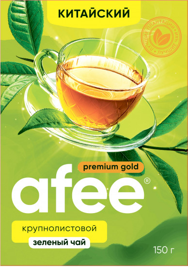 Чай зеленый крупнолистовой «Afee»
