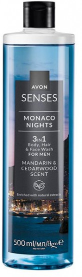 Гель-шампунь для душа «Ночи Монако»