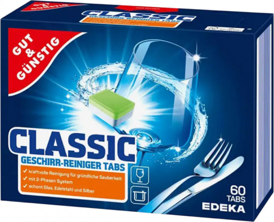 Таблетки для посудомоечных машин «Power Classic»