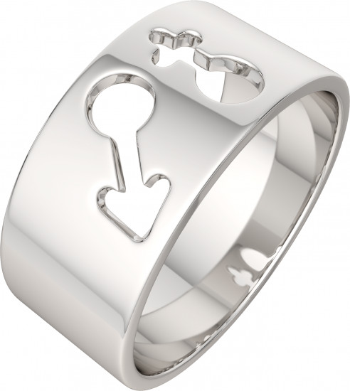 Кольцо из серебра