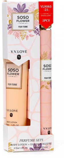 Парфюмерный набор женский «Soso Flower»