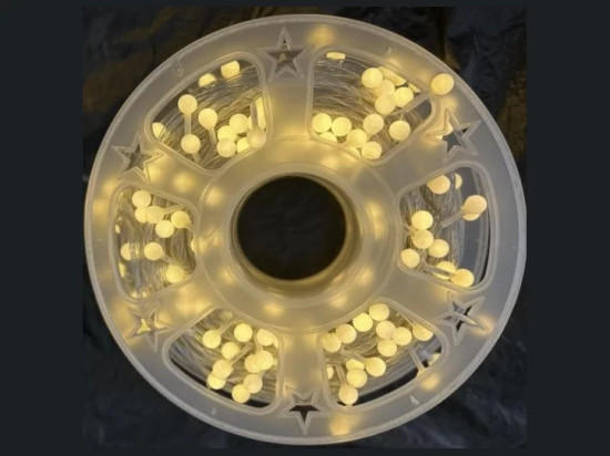 Гирлянда шарики в бобине D-32-1