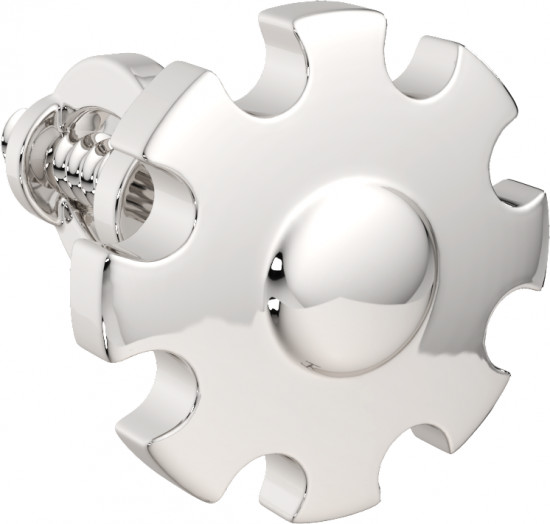 Моносерьга из серебра