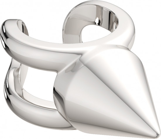 Кафф из серебра