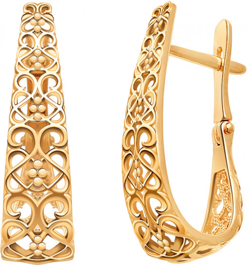 Серьги из золота