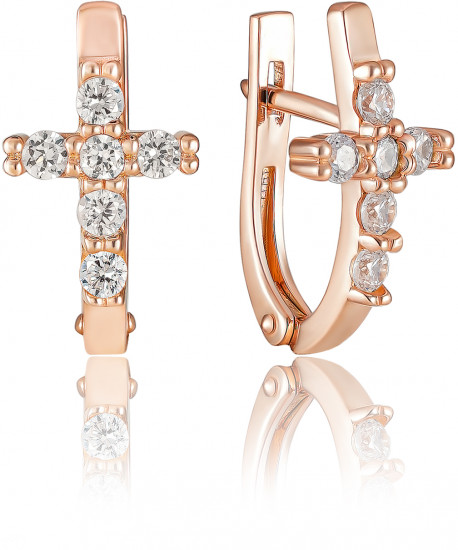 Серьги-пусеты из серебра