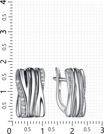 Серьги из серебра