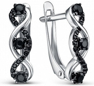 Серьги из серебра