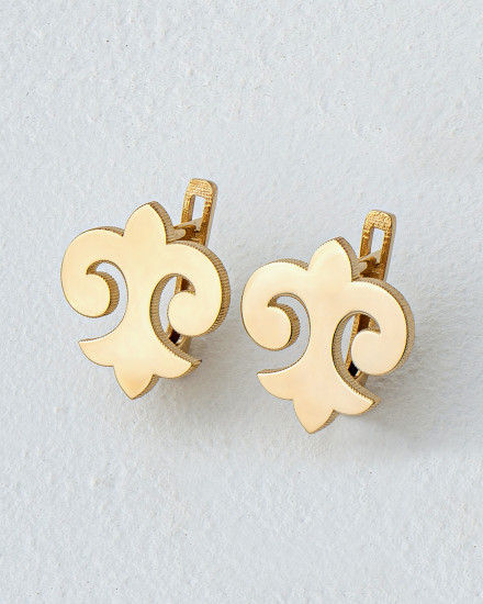 Серьги из золота