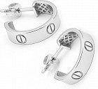 Серьги из серебра