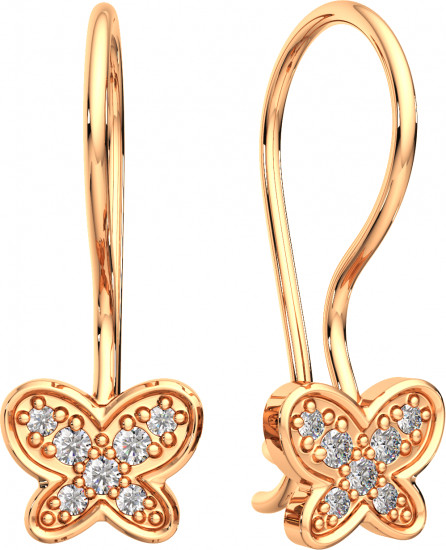 Серьги из золота