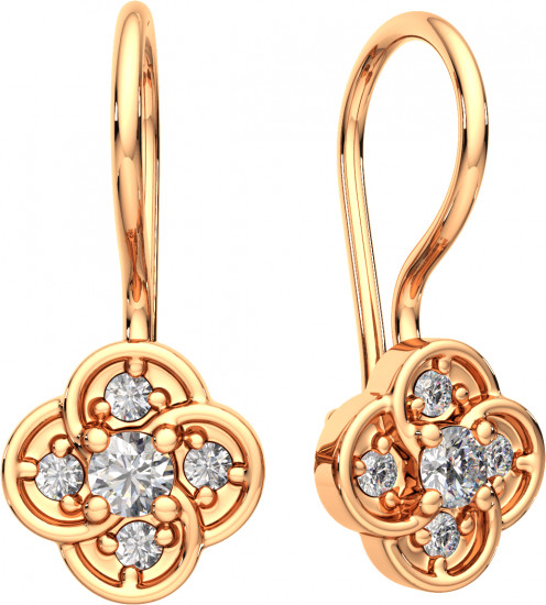 Серьги из золота