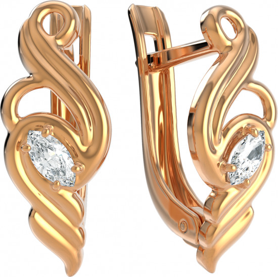 Серьги из золота