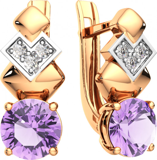 Серьги из золота