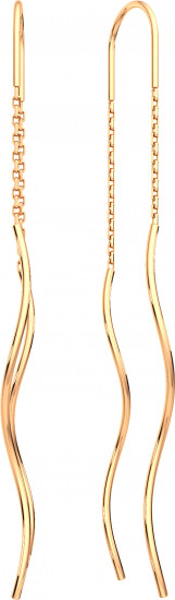 Серьги из золота