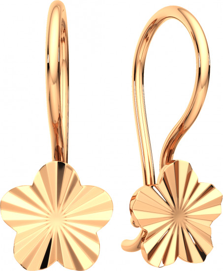 Серьги из золота