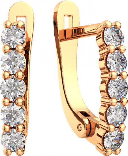 Серьги из золота