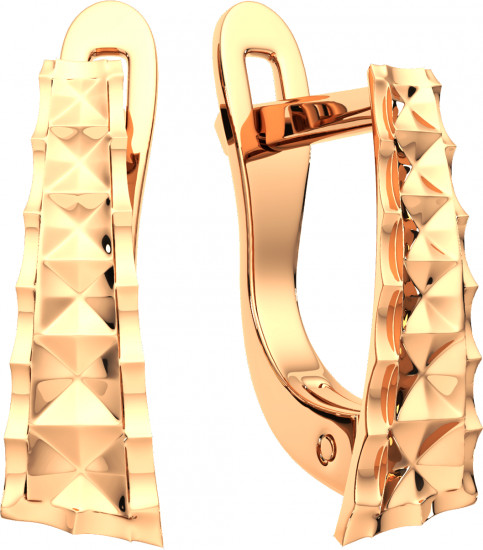 Серьги из золота