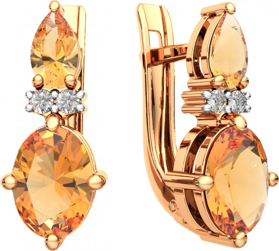 Серьги из золота