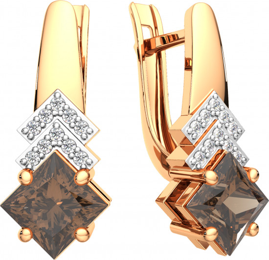 Серьги из золота