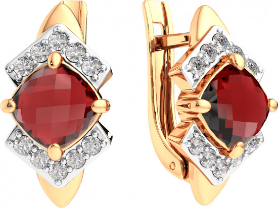 Серьги из золота