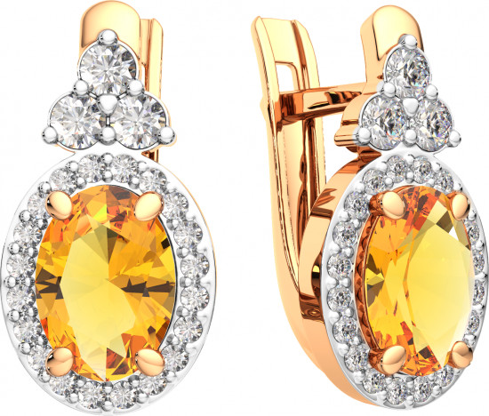 Серьги из золота