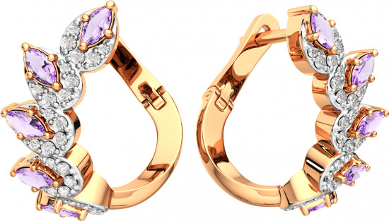 Серьги из золота