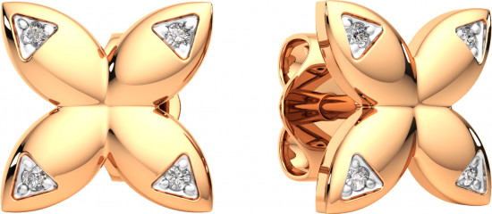 Серьги-пусеты из золота