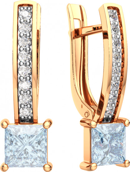 Серьги из золота