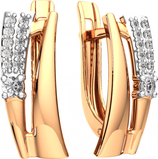 Серьги из золота