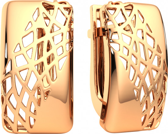 Серьги из золота